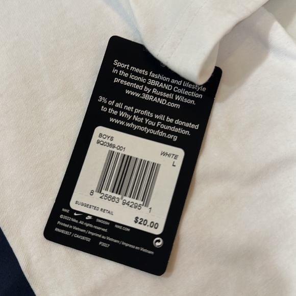 Nike 3brand collection, silk screen shirt - Picture 2 of 4